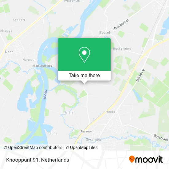 Knooppunt 91 map