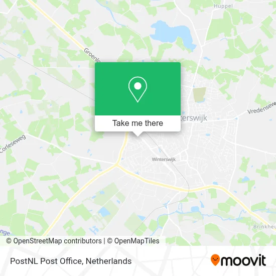 Postnl Postkantoor map