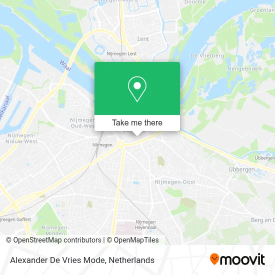 Alexander De Vries Mode map