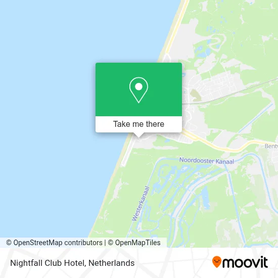Nightfall Club Hotel map