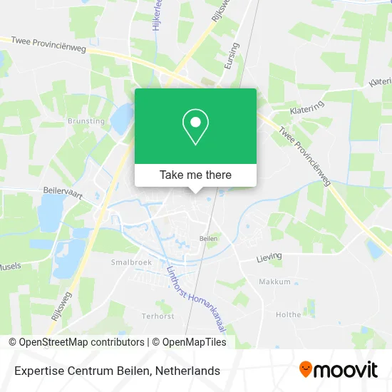 Expertise Centrum Beilen map
