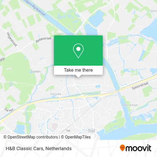 H&B Classic Cars map