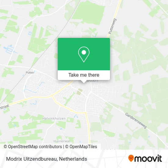Modrix Uitzendbureau map