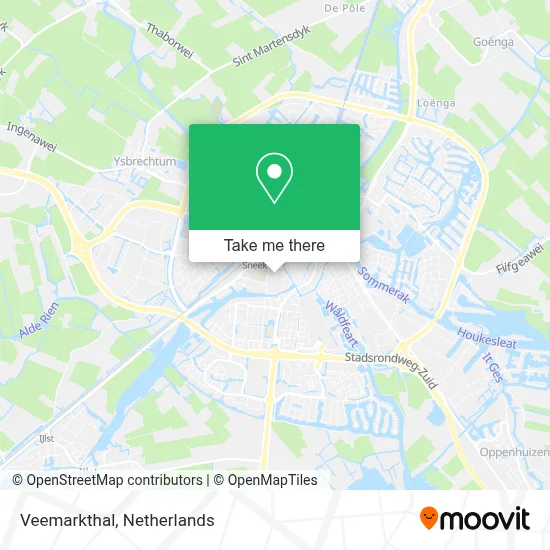 Veemarkthal map