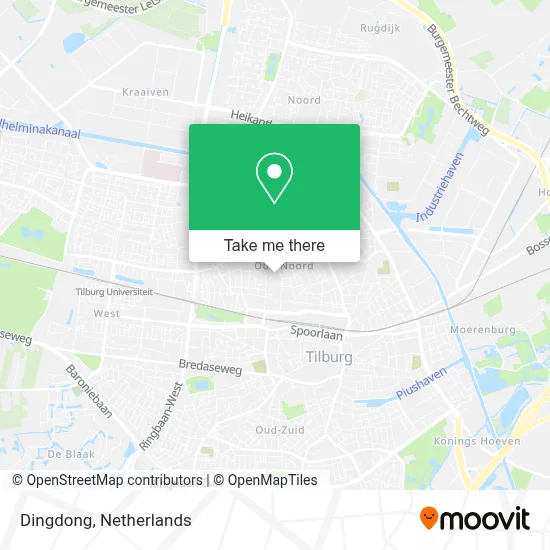 Dingdong map