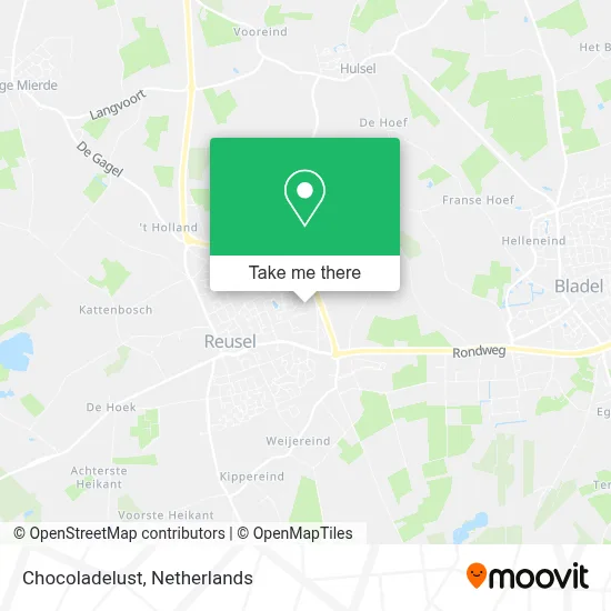 Chocoladelust map