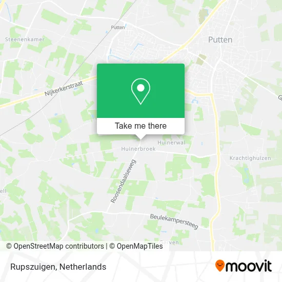 Rupszuigen map