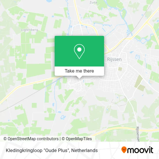 Kledingkringloop "Oude Plus" map