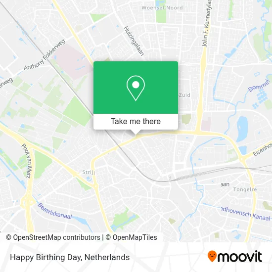 Happy Birthing Day map