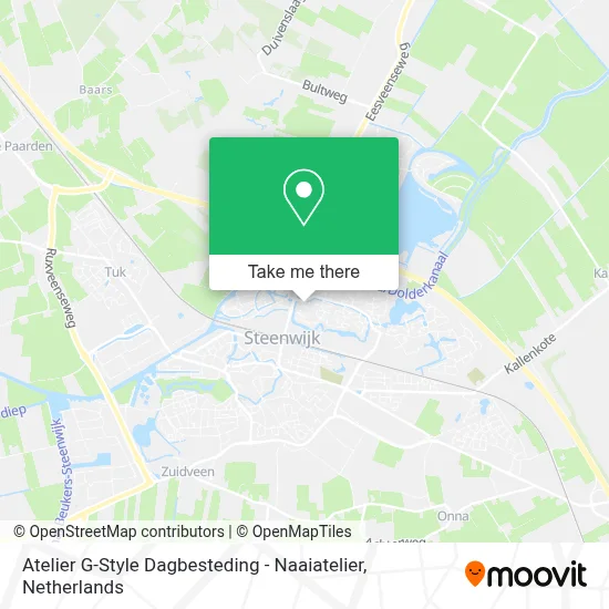 Atelier G-Style Dagbesteding - Naaiatelier map