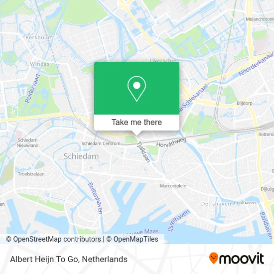 Albert Heijn To Go map