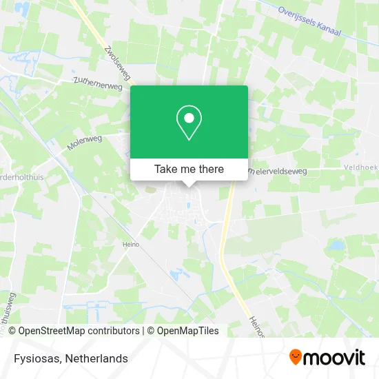 Fysiosas map