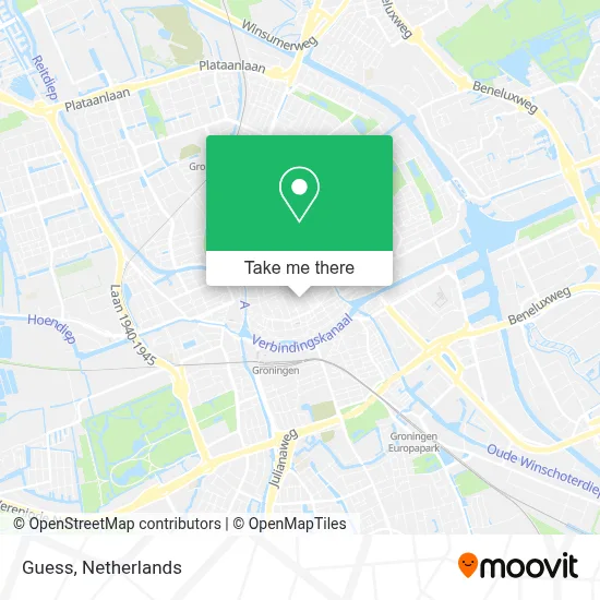 Guess map