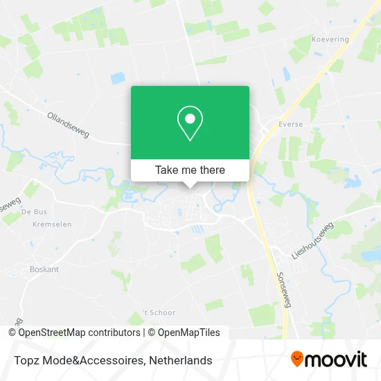 Topz Mode&Accessoires map