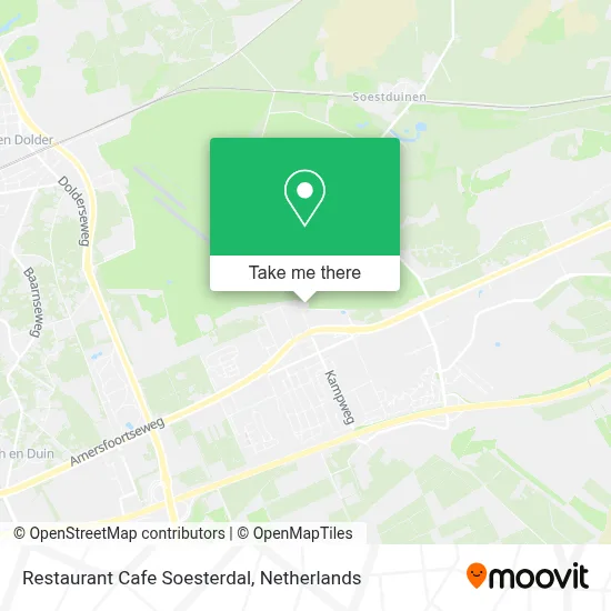 Restaurant Cafe Soesterdal map