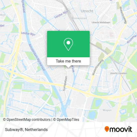 Subway® map