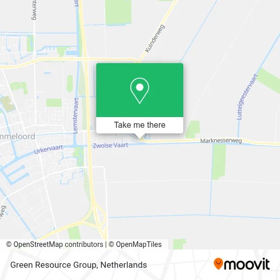 Green Resource Group map