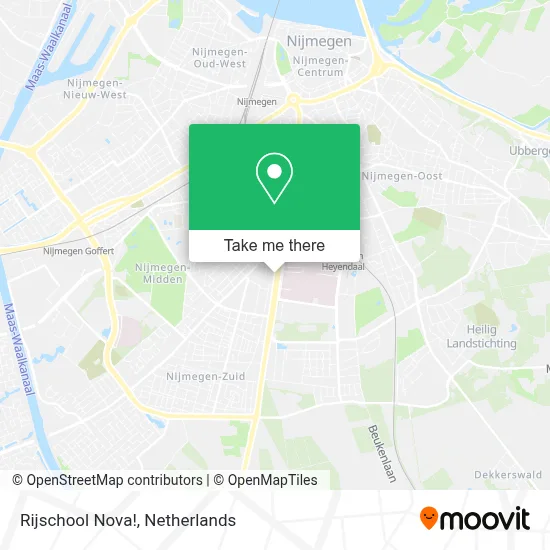 Rijschool Nova! map
