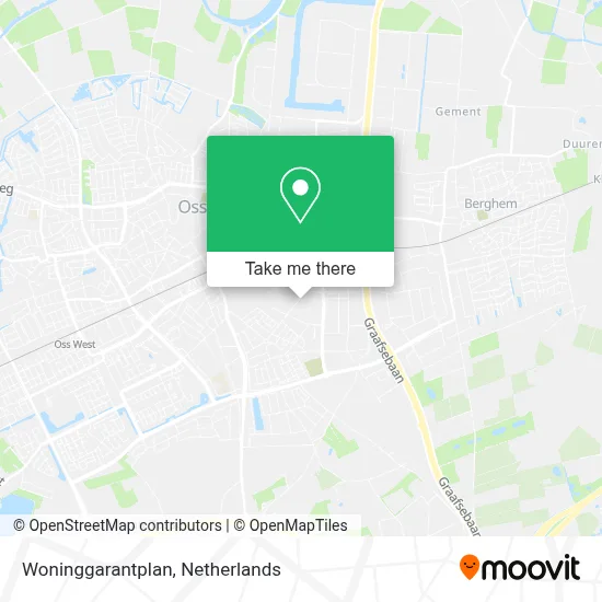 Woninggarantplan map