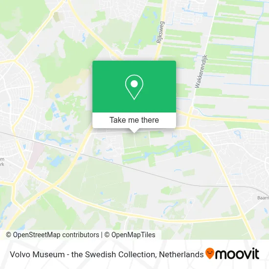Volvo Museum - the Swedish Collection map