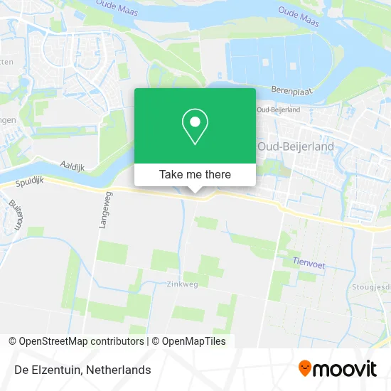 De Elzentuin Karte
