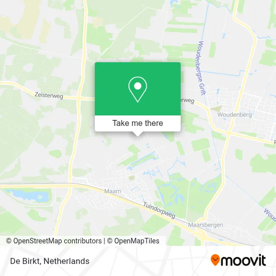 De Birkt map