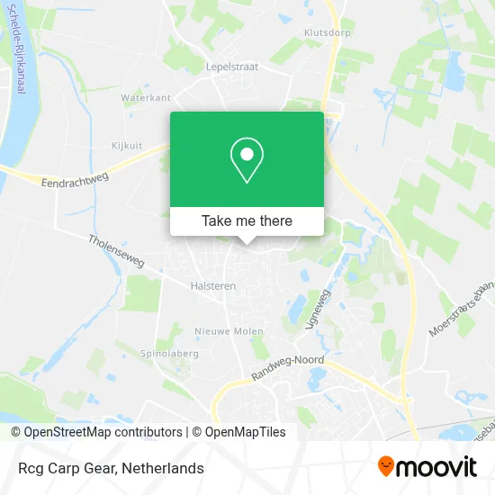 Rcg Carp Gear map