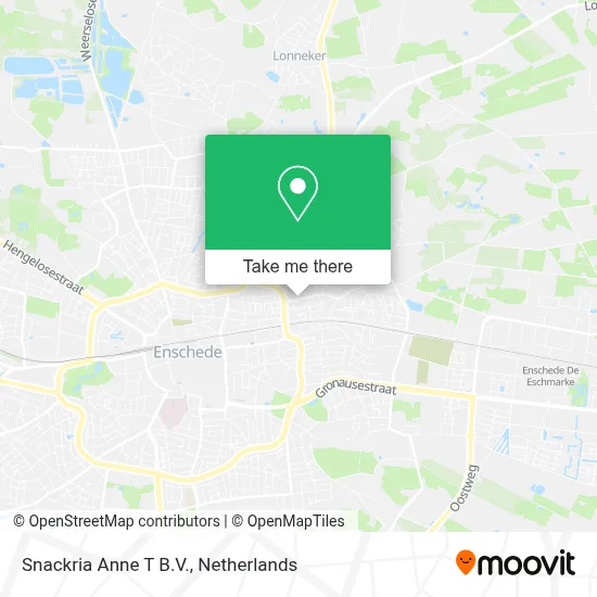 Snackria Anne T B.V. map