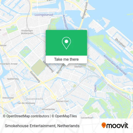 Smokehouse Entertainment map