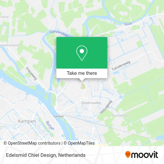 Edelsmid Chiel Design map