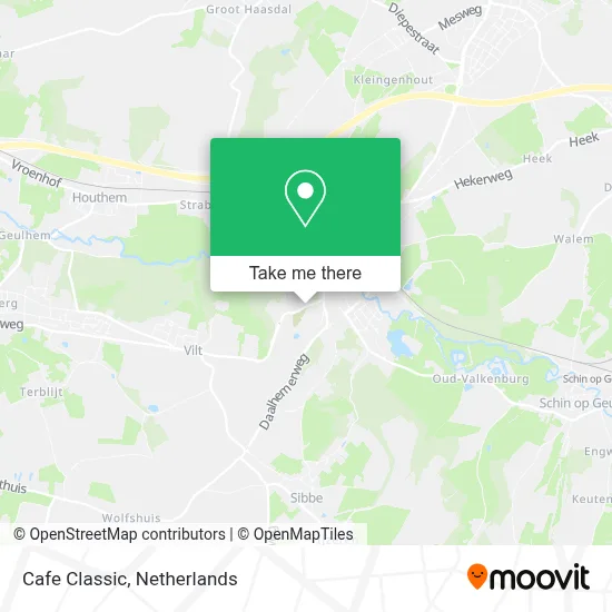Cafe Classic map