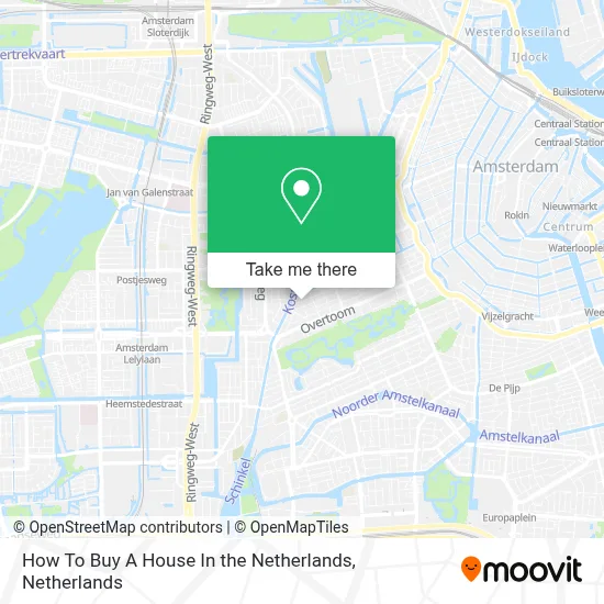 How To Buy A House In the Netherlands map