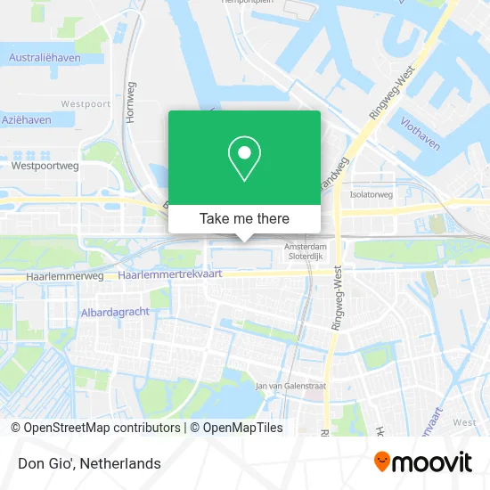 Don Gio' map