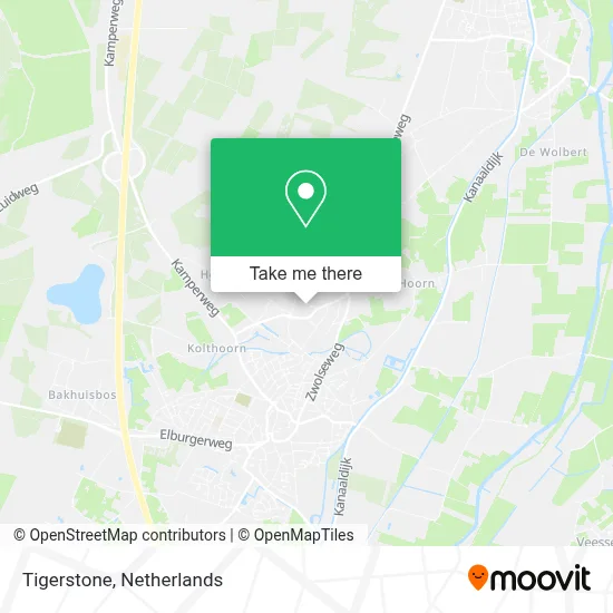 Tigerstone map