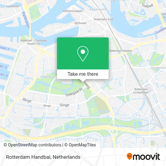 Rotterdam Handbal map