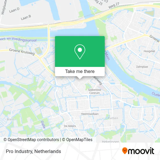 Pro Industry map