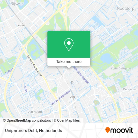Unipartners Delft map