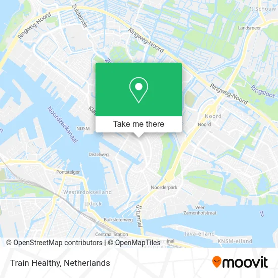 Train Healthy map