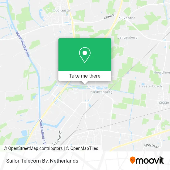 Sailor Telecom Bv map