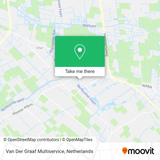 Van Der Graaf Multiservice map