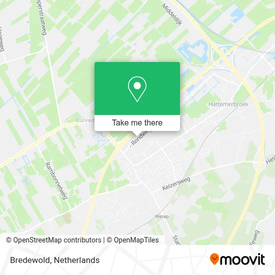 Bredewold map