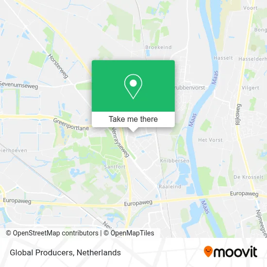 Global Producers map