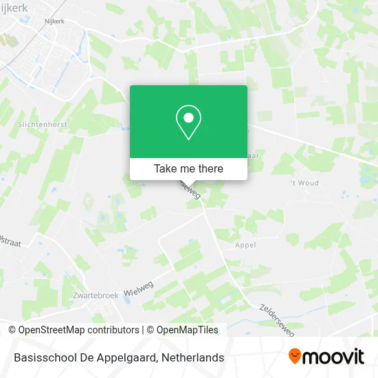 Basisschool De Appelgaard Karte