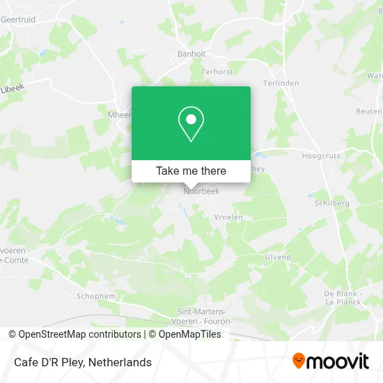Cafe D'R Pley map