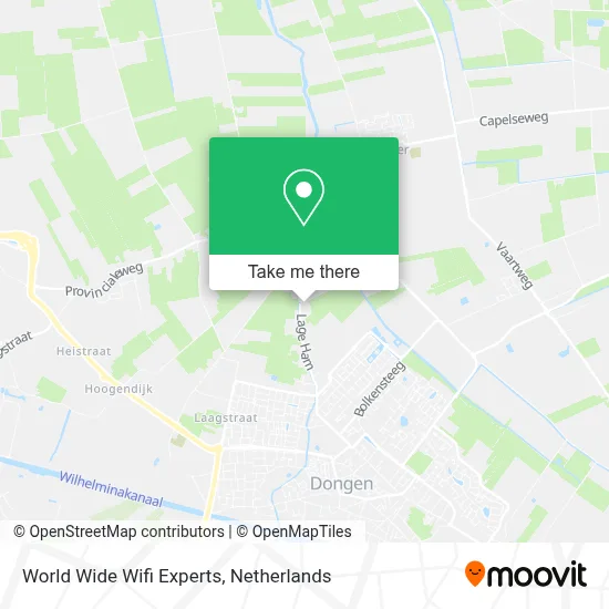 World Wide Wifi Experts map