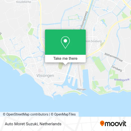 Auto Moret Suzuki map