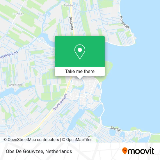 Obs De Gouwzee map