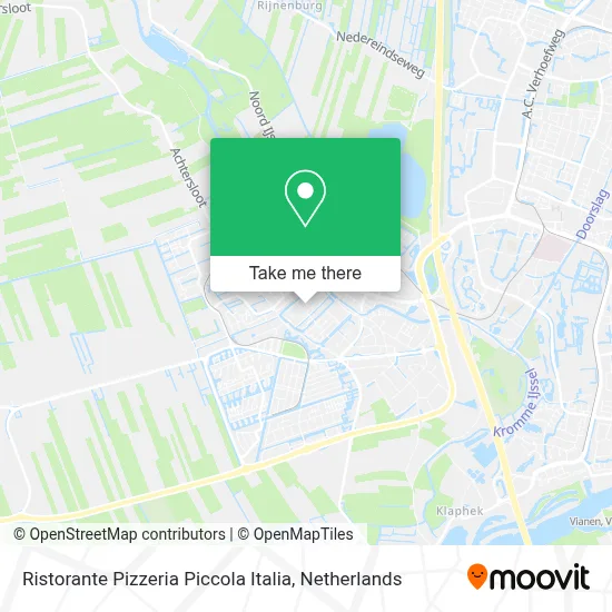 Ristorante Pizzeria Piccola Italia map