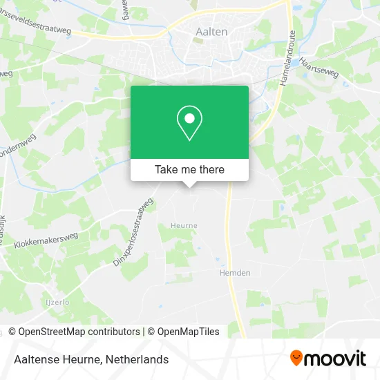 Aaltense Heurne map