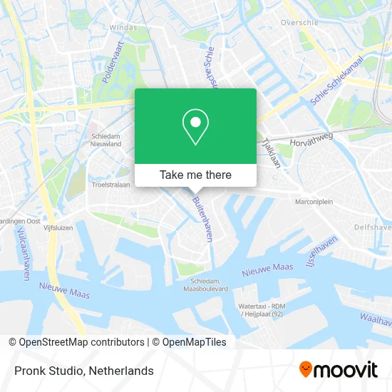 Pronk Studio map